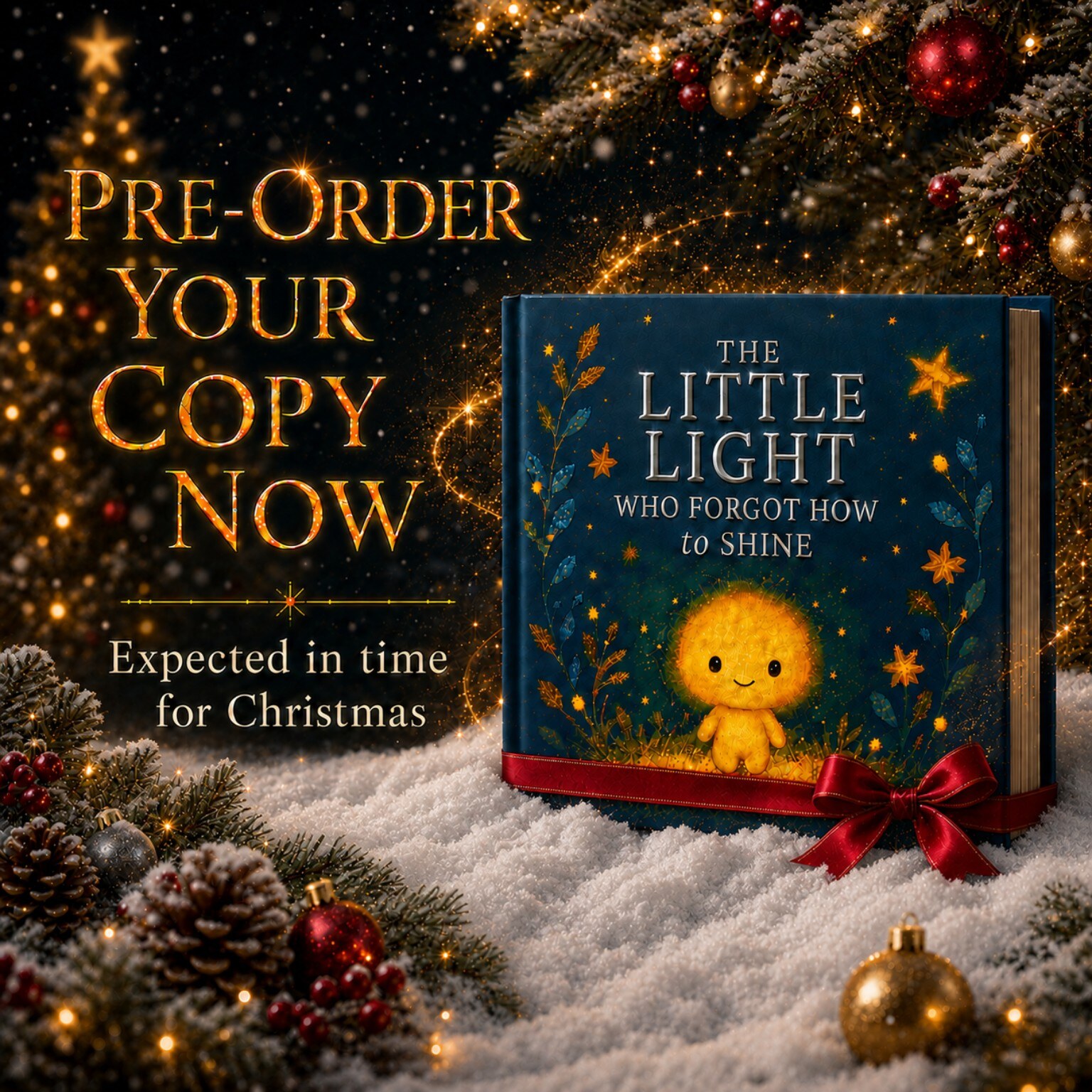 Pre-order The Little Light Who Forgot How to Shine, expected in time for Christmas
